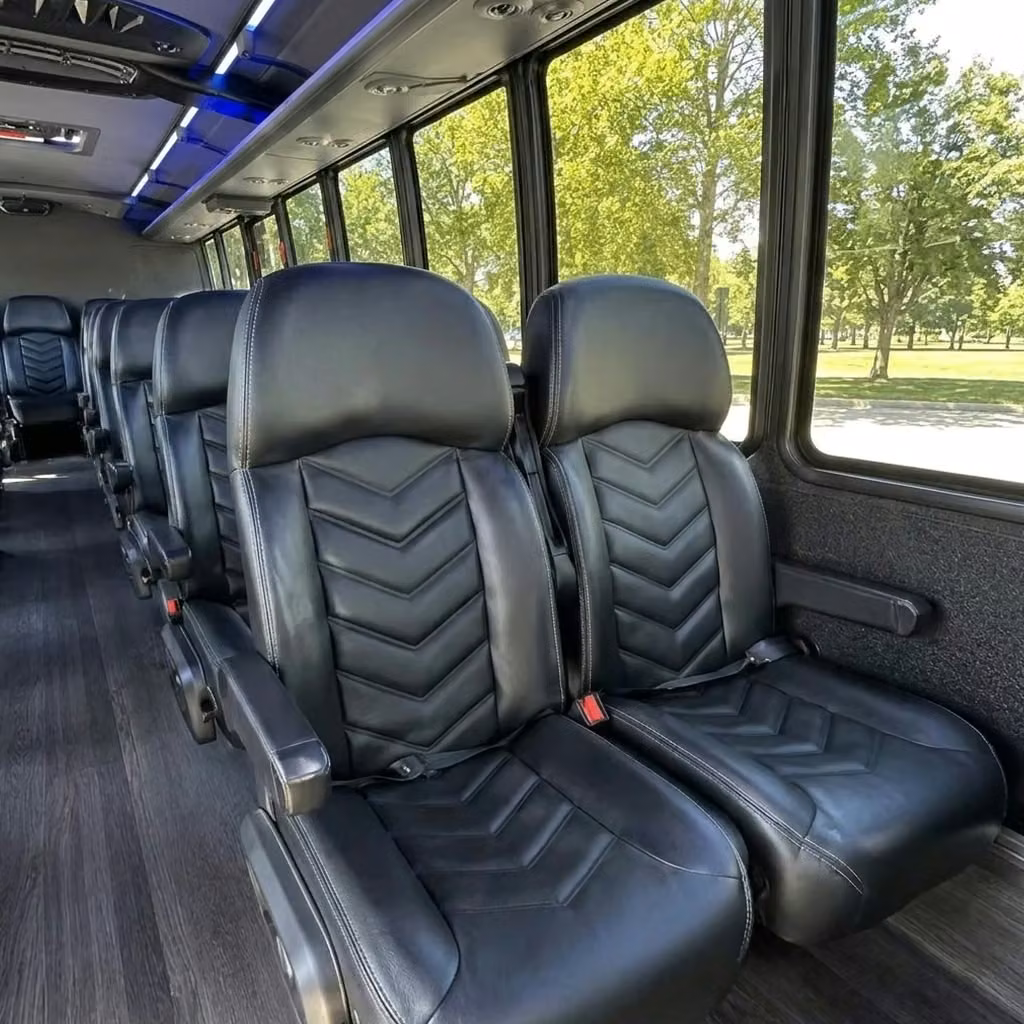 goshen 28 passenger minibus seating