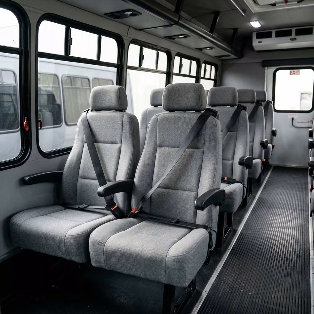 goshen 35 passenger minibus reclining seats