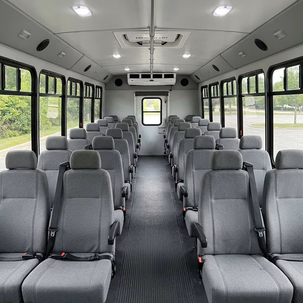 goshen 35 passenger minibus seating