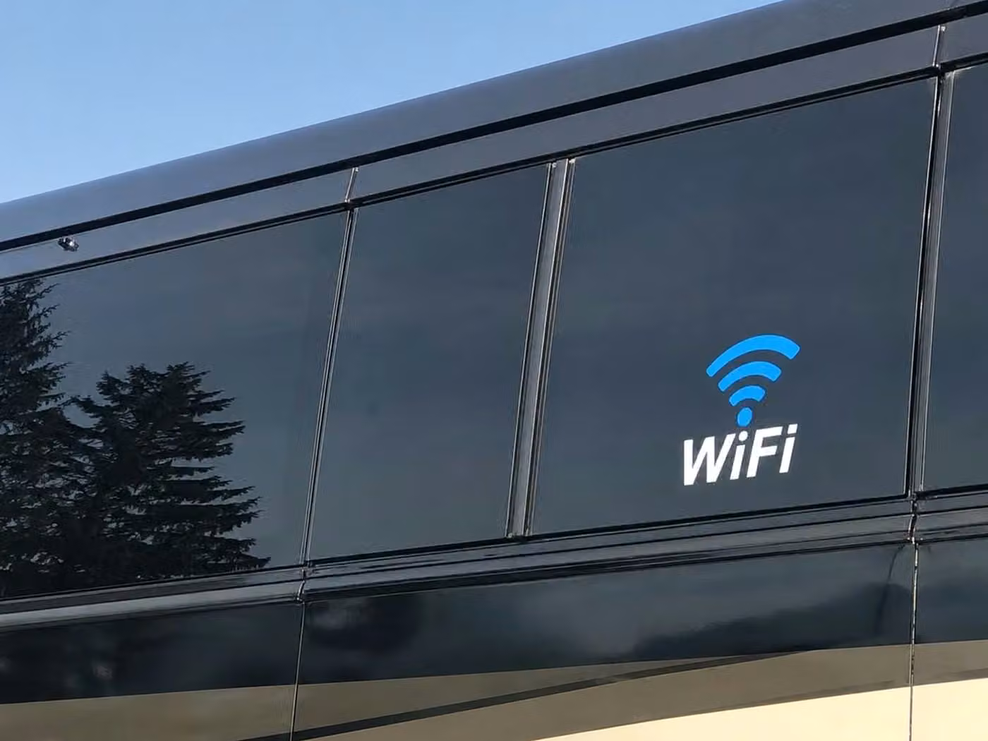 goshen charter bus wifi