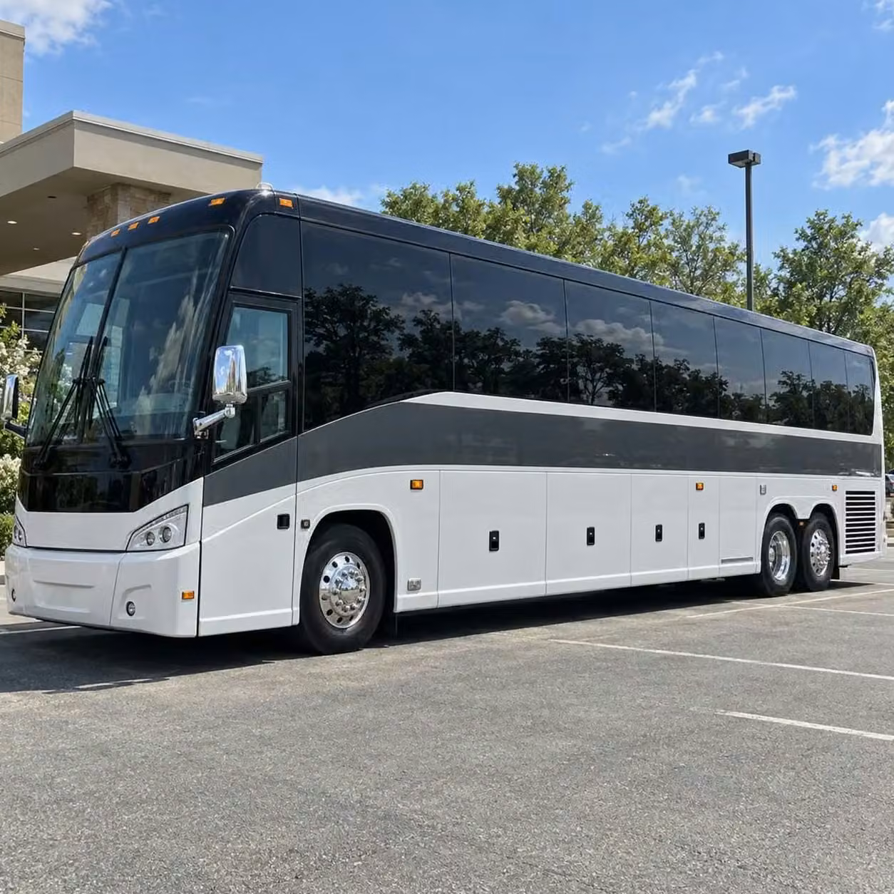 goshen shuttle bus services to lucas oil stadium